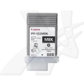 Canon Original Ink PFI102MBK, matte black, 130ml, 0894B001, Canon iPF-500, 600, 700, 765